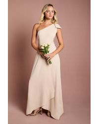 Coast - Teen One Shoulder Bow Bridesmaids Dress - Lyst