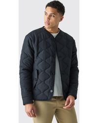 BoohooMAN - Onion Quilted Liner Jacket - Lyst