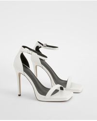 Boohoo - Barely There 2 Part Heel - Lyst
