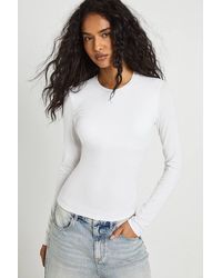 Boohoo - Ribbed Built - Lyst