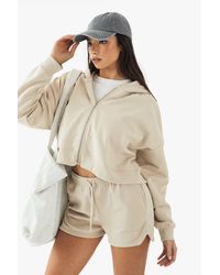 Boohoo - Dsgn Studio Embroidered Runner Sweat Short - Lyst