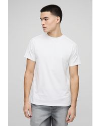 BoohooMAN - Slim-Fit T-Shirt mit Detail - Lyst
