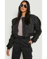 bomber jacket cropped