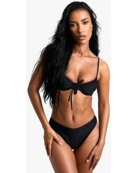 Boohoo - Top De Biquini Con Aros Essentials - Lyst