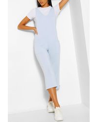 boohoo slouch pocket denim dress
