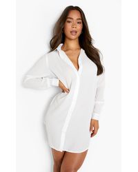 White Shirt Dresses for Women - Up to ...