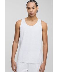 BoohooMAN - Regular Fit Basic Vest - Lyst