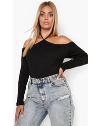 Ribbed Off The Shoulder Tops for Women - Up to 83% off | Lyst