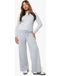 Boohoo - Plus Single Drawstring Waist Trouser - Lyst