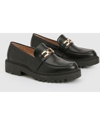 Boohoo - Chain Detailed Chunky Loafer - Lyst