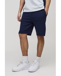 Boohoo - Slim Fit Interlock Smart Pintuck Short - Lyst
