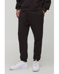 BoohooMAN - Basic Bm Signature Slim Fit Jogger - Lyst