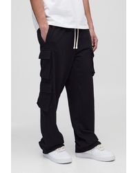 BoohooMAN - Tall Loopback Oversized Cargo Joggers - Lyst