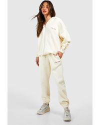 Boohoo - Dsgn Studio Embroidered Oversized Cuffed Jogger - Lyst