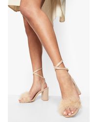 wide fit feather heels