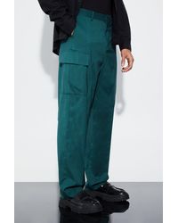 Boohoo - Relaxed Fit Tailored 3d Cargo Trouser - Lyst
