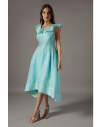 green emerald velvet dress Navy Starfish Print Fit-and-Flare Shirt Dress  Wholesale Coastal Resort  Prepack (6 Pcs)