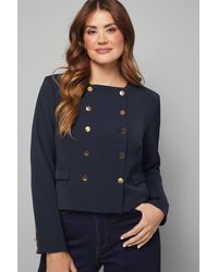 Wallis - Boxy Fit Utility Jacket - Lyst