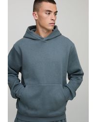 Boohoo - Basic Regular Fit Over The Head Hoodie - Lyst