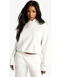 Boohoo - Deep Hem Oversized Hoodie - Lyst