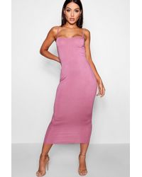 strappy square neck ruched midaxi dress