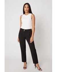 Wallis - Petite Smart Tapered Leg Pants - Lyst