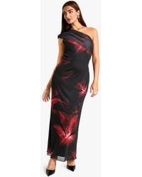 Boohoo Embroidered Mesh Sheer Maxi Dress in Black | Lyst Boohoo Embroidered Mesh Sheer Maxi Dress in Black | Lyst