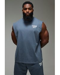 BoohooMAN - Man Active Training Dept. Oversize vesttop - Lyst