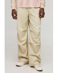 BoohooMAN - Lockere Hose mit elastischem Bund - Lyst