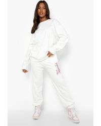 white tracksuit womens