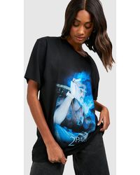 Boohoo - Tupac License Oversized T-shirt - Lyst