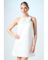 Coast - Sequin Bow Shift Bridal Mini Dress - Lyst