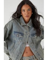 MissPap - Oversized Jean Jacket - Lyst