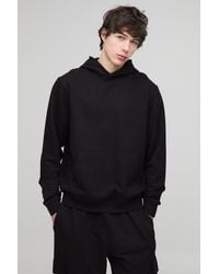 BoohooMAN - Tall Lightweight Loopback Regular Fit Basic Hoodie - Lyst
