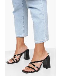 wide width mule sandals
