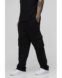 Boohoo - Tall Oversized Drop Crotch Cargo Joggers - Lyst