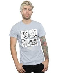 BoohooMAN - Disney Mickey, Donald, Goofy And Pluto Boxed T-shirt - Lyst