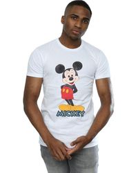 BoohooMAN - Disney Mickey Mouse Retro Pose T-shirt - Lyst