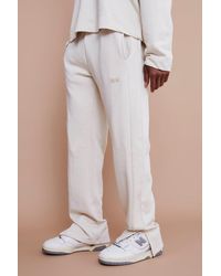 BoohooMAN - Jogginghose mit geteiltem Saum - Lyst