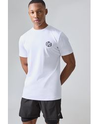 BoohooMAN - Man Active X Og Gym Regular Fit Performance T-shirt - Lyst