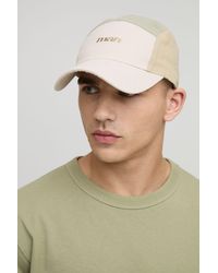 BoohooMAN - Lightweight Nylon Panel Cap - Lyst