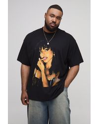 Boohoo - Plus Oversized Tyla License Print T-Shirt - Lyst