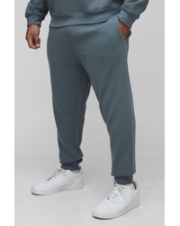 BoohooMAN - Plus Basic Slim Fit Jogger - Lyst