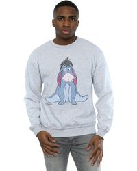 BoohooMAN - Disney Winnie The Pooh Classic Eeyore Sweatshirt - Lyst