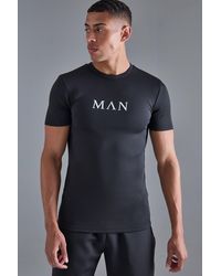 BoohooMAN - Muscle Fit Scuba T-shirt - Lyst