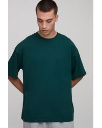 BoohooMAN - Basic Oversized Crew Neck T-Shirt - Lyst