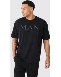 BoohooMAN - Oversized Official Mesh Layer T-shirt - Lyst
