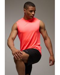 BoohooMAN - Man Active Regular Lightweight Essentials Gym Tank - Lyst