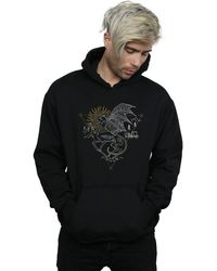 BoohooMAN - Harry Potter Thestral Line Art Hoodie - Lyst