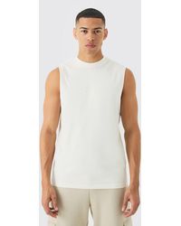 BoohooMAN - Basic Man Tank - Lyst